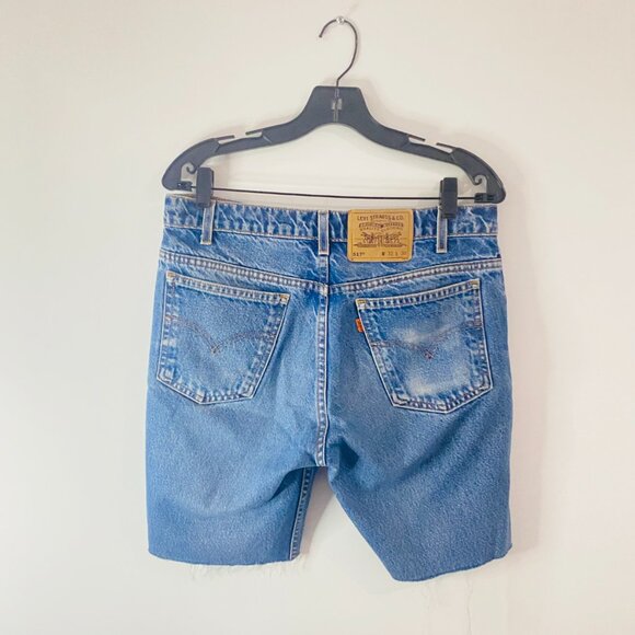 Vintage Levi’s 517 Cutoff Shorts — Western Edge, Urban Cool (W32 x L30) - Picture 10 of 13